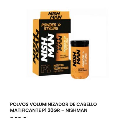 POLVOS VOLUMINIZADOR NISHMAN