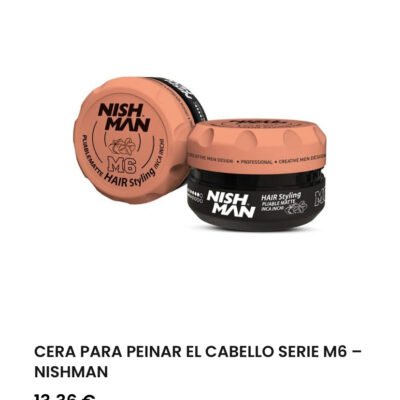 CERA PARA EL CABELLO SERIE M6 -